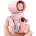 Mini Ventilatore Portatile con Clip e Display LED