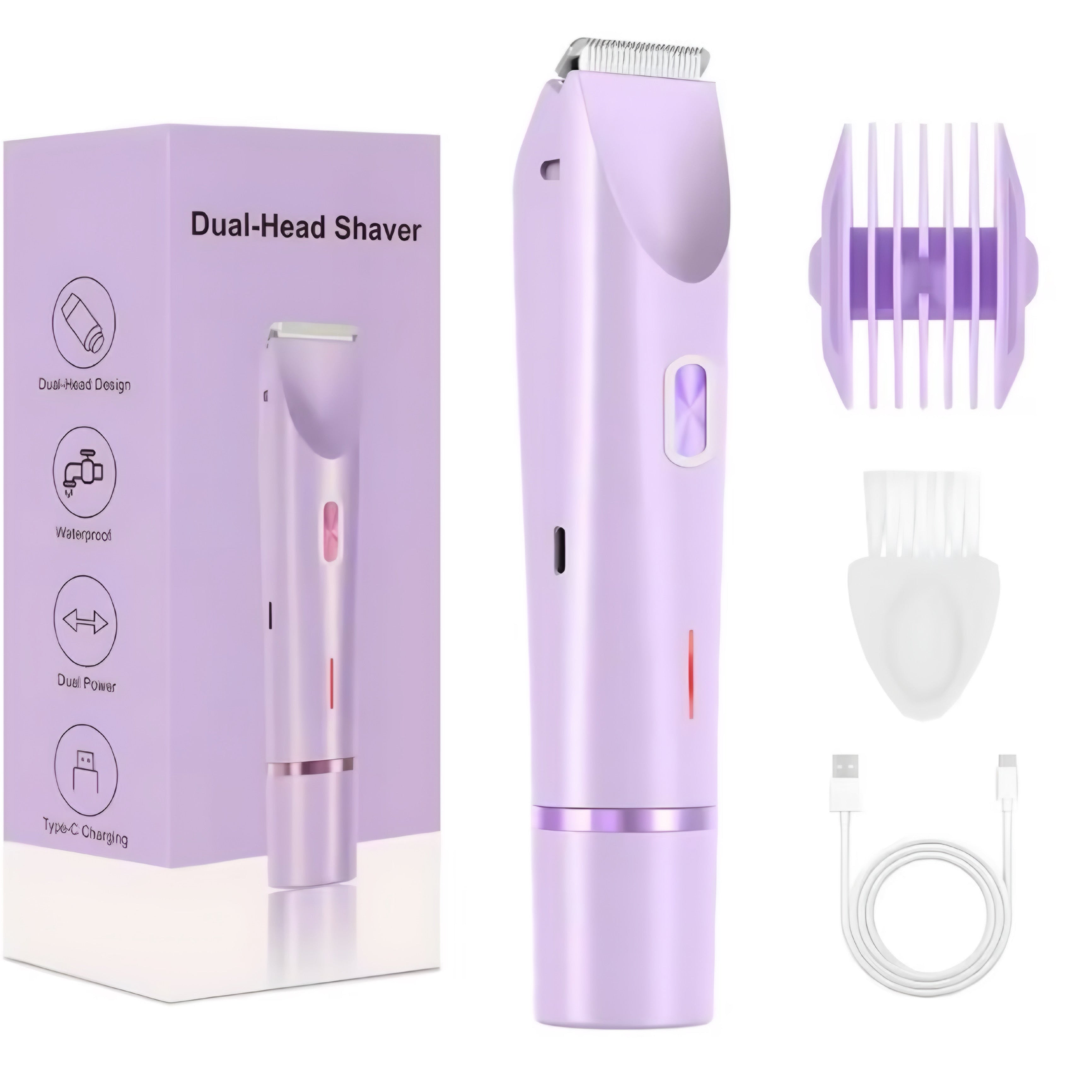 Rasoio Elettrico Donna 2 in 1
