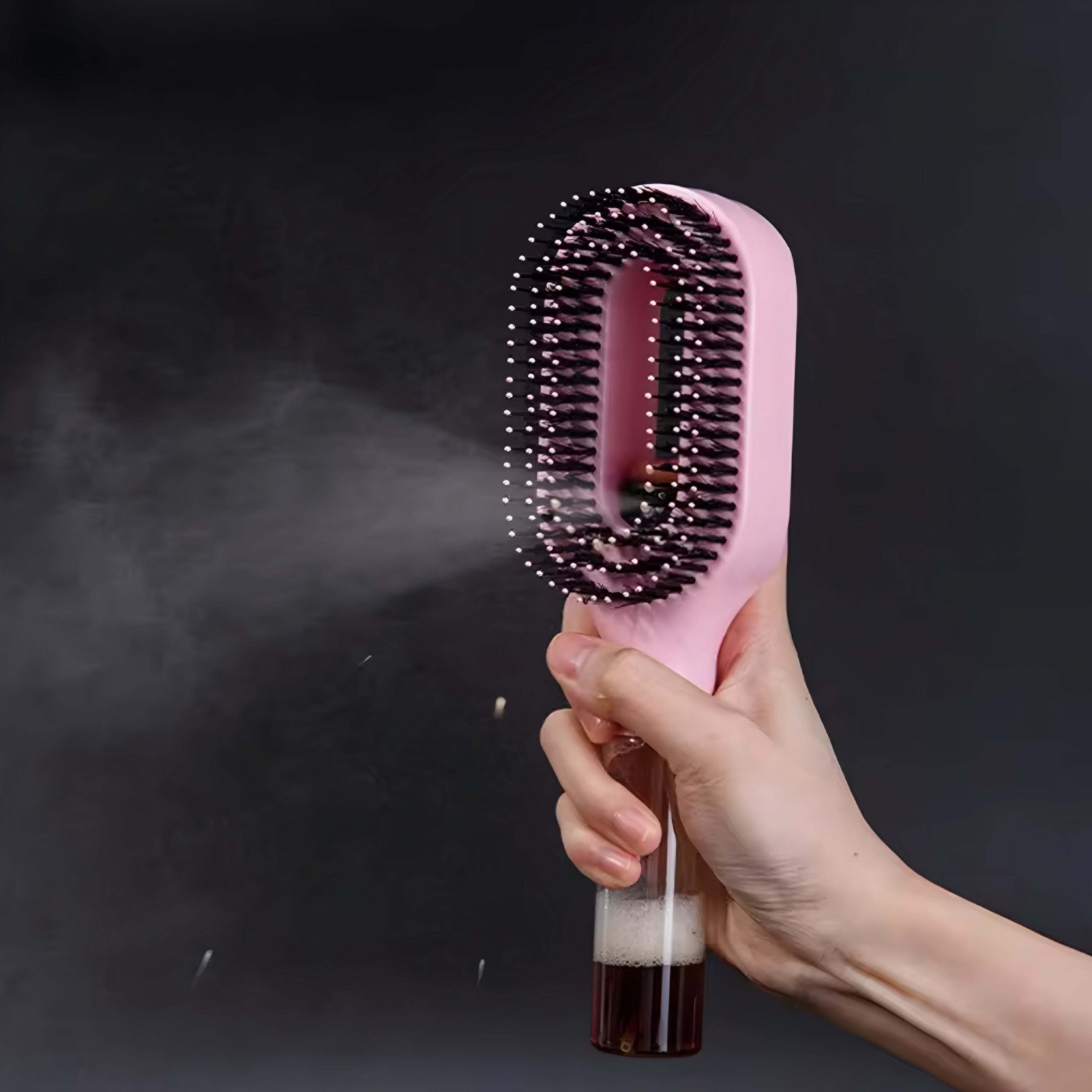 Pettine Spray 2 in 1 per Capelli