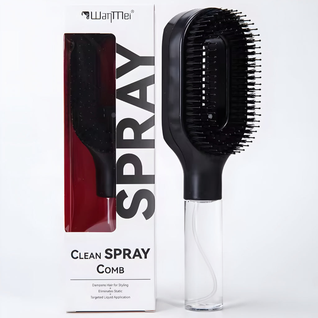 Pettine Spray 2 in 1 per Capelli