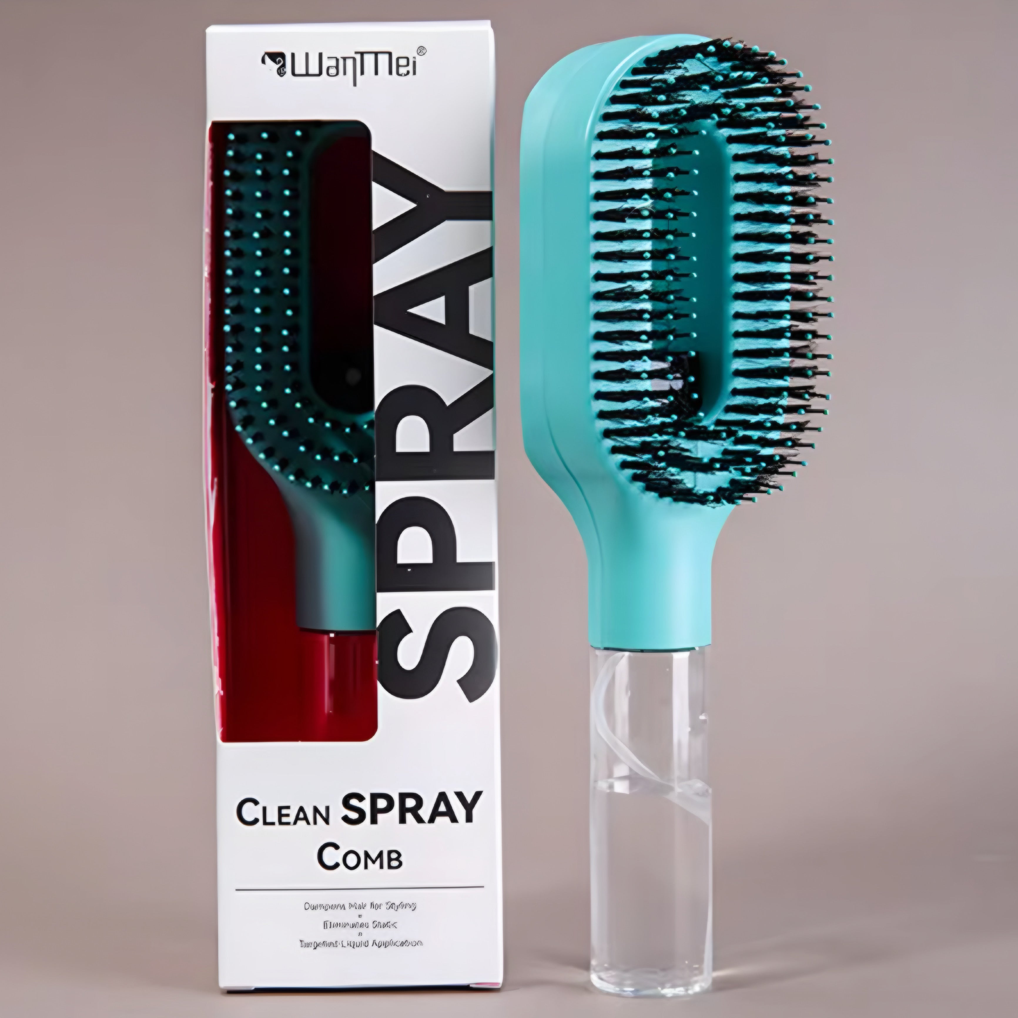 Pettine Spray 2 in 1 per Capelli