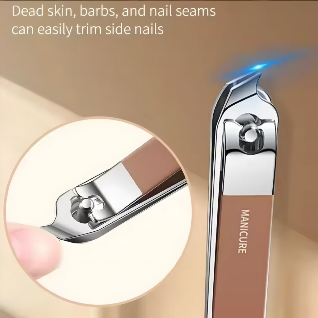 Kit Manicure Professionale in Acciaio Inox
