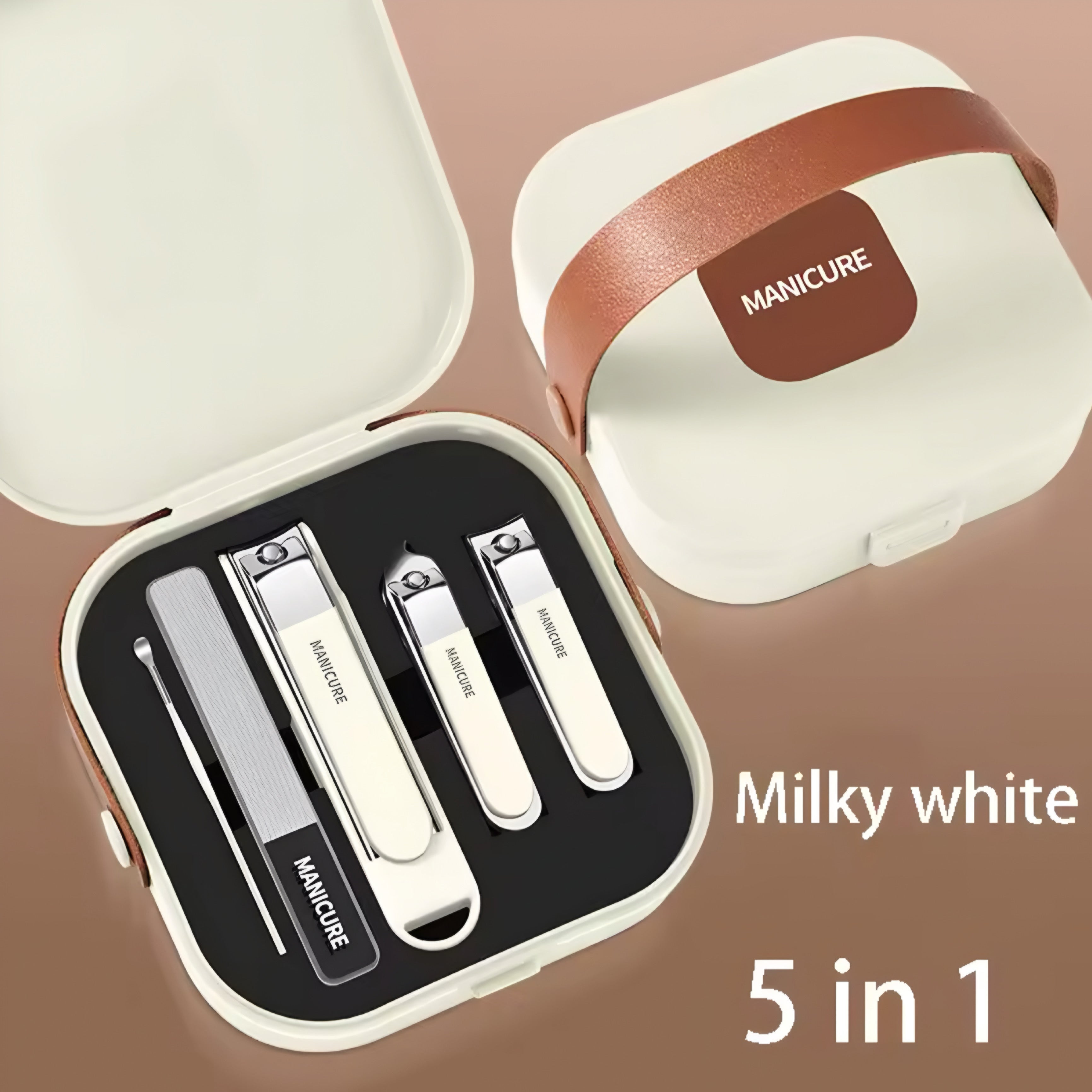 Kit Manicure Professionale in Acciaio Inox
