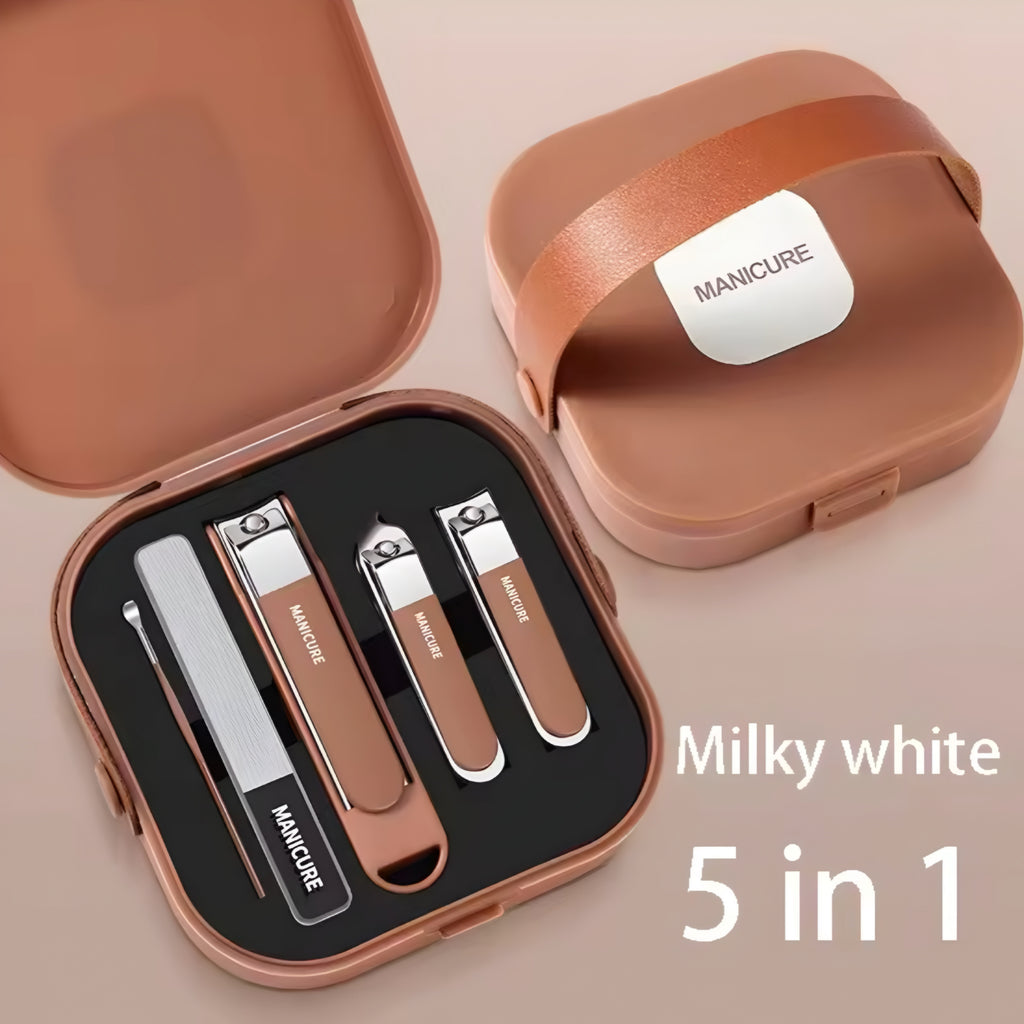 Kit Manicure Professionale in Acciaio Inox
