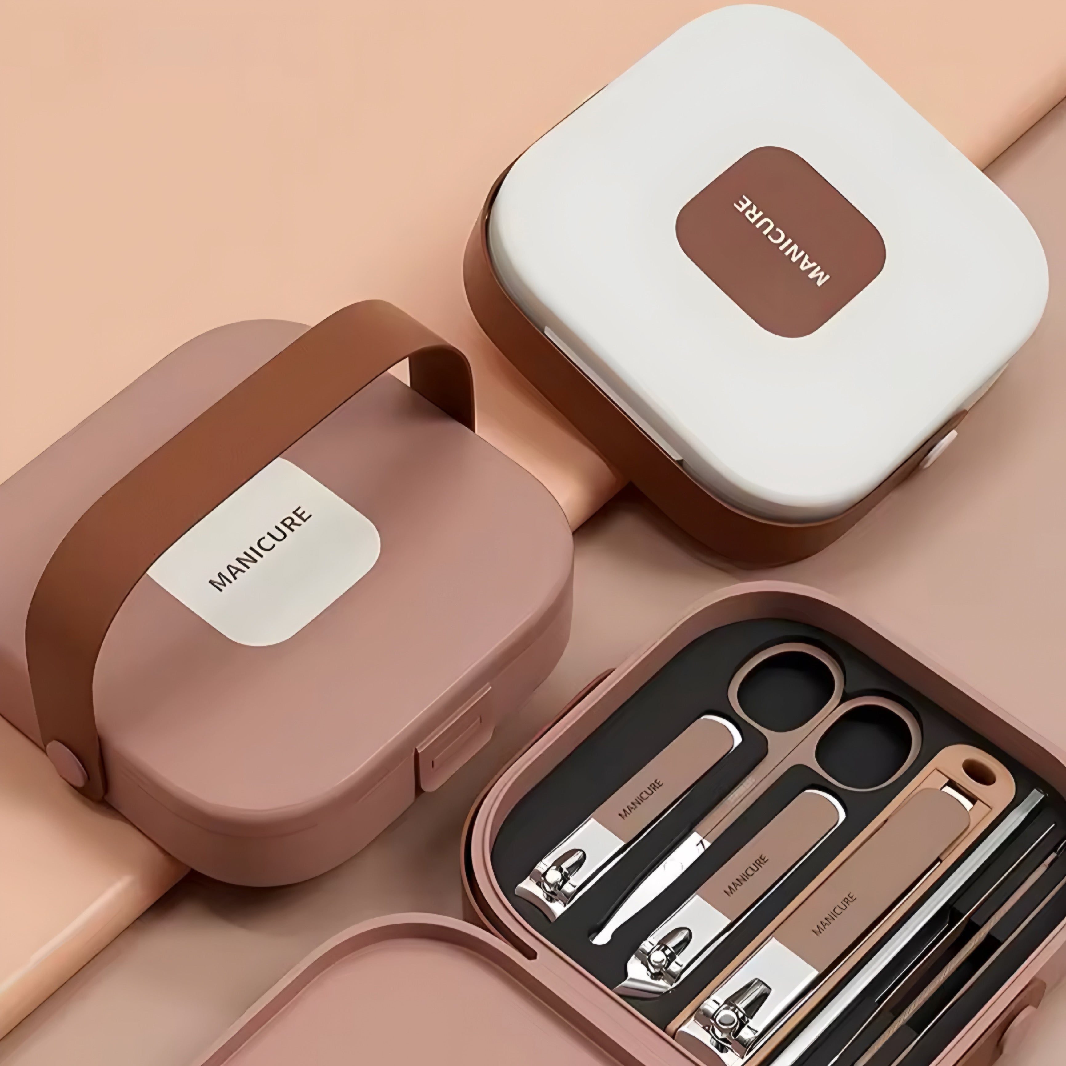 Kit Manicure Professionale in Acciaio Inox